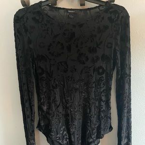 Floral Mesh Bodysuit